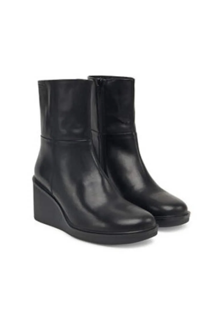 Botine dama pana la glezna,  305573476, piele naturala