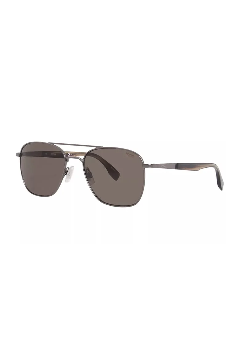Ochelari de soare, aviator cu rama metalica, Argintiu