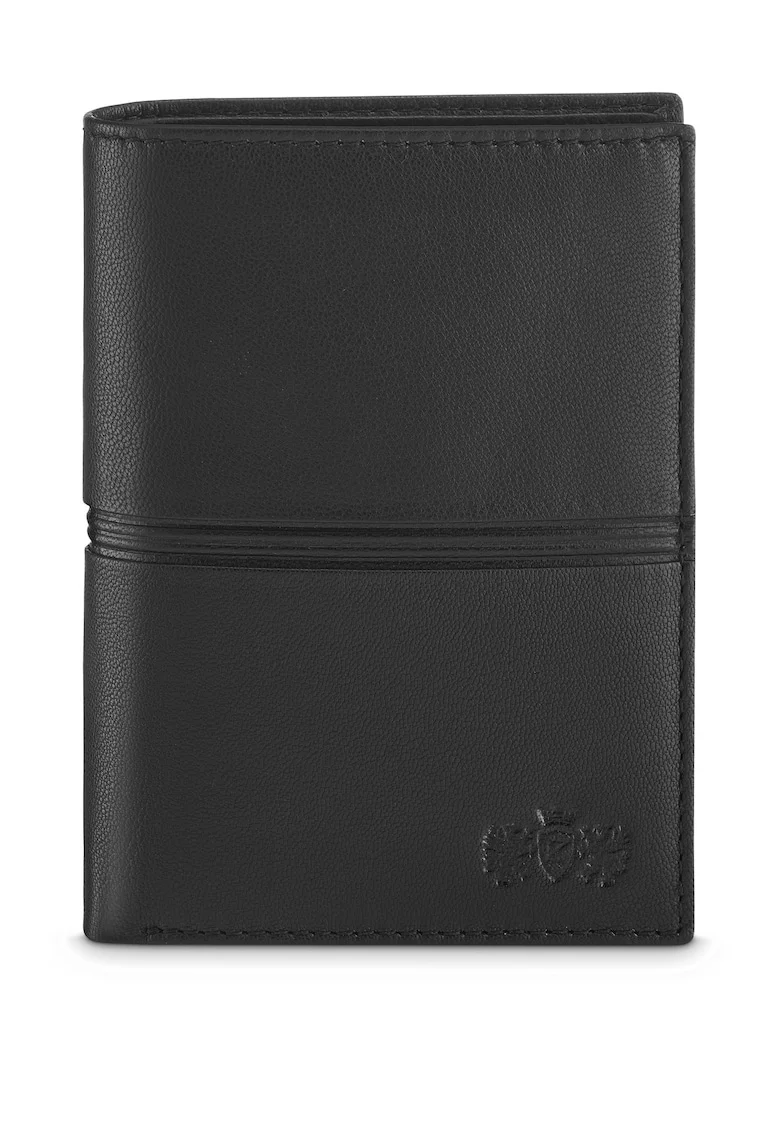 Portofel barbati piele naturala, Negru, Protectie RFID, ZG-N4-F15