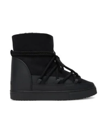 Ghete de zapada pentru femei,  305626905, piele naturala, negru