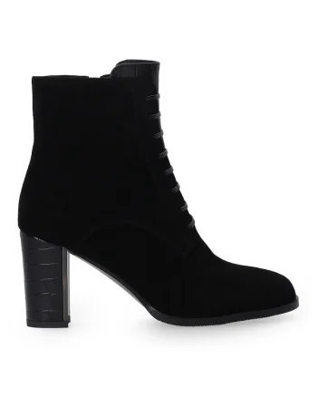 Botine din piele intoarsa