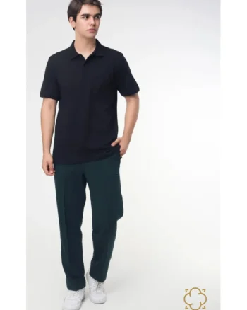 Tricou polo de vara pentru barbati, cu maneca scurta