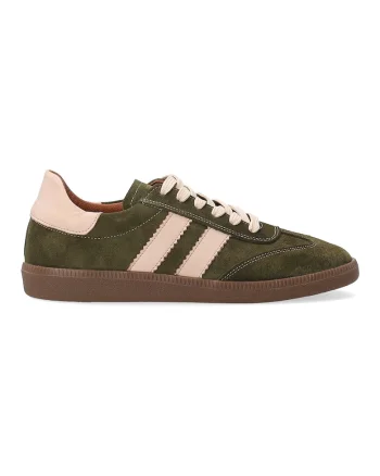 Pantofi sport din piele intoarsa si piele naturala