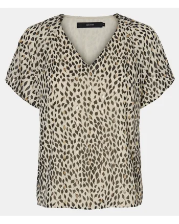 Bluza cu model si decolteu in V