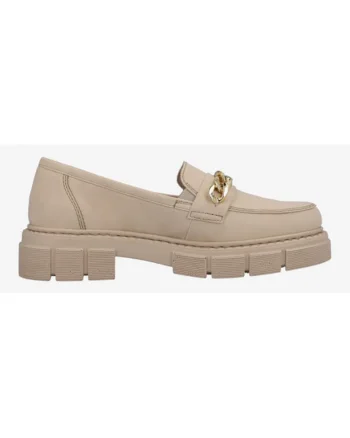 Pantofi Loafer cu lant decorativ