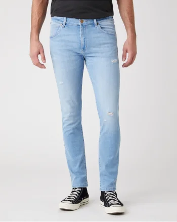 Blugi slim fit cu talie medie,