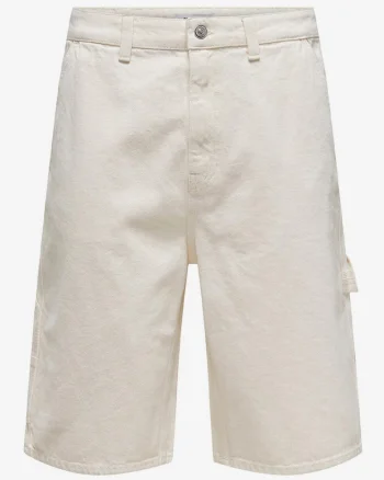 Pantaloni scurti din cu buzunare