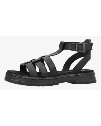 Sandale din piele cu barete multiple