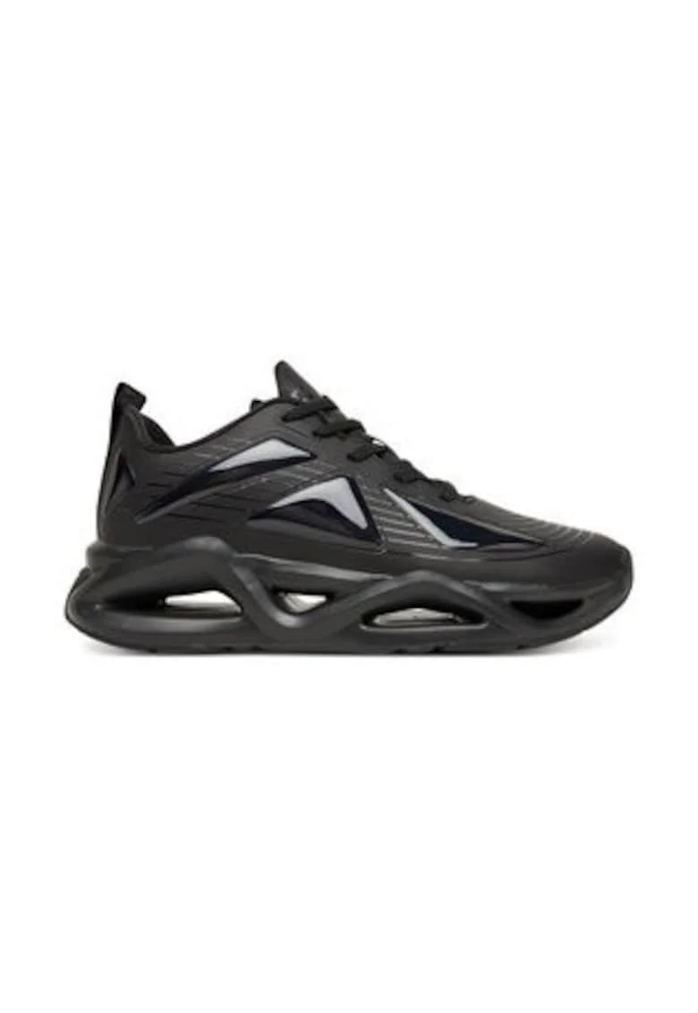 Tenisi barbati, Emporio Armani  piele ecologica, negru