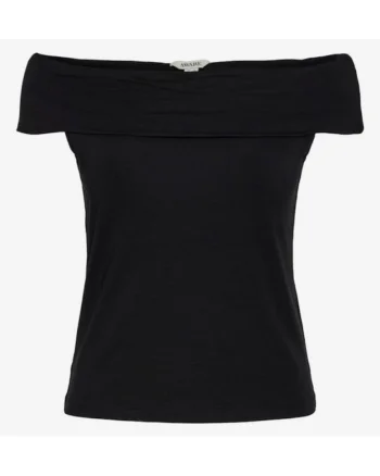 Bluza din amestec de lyocell cu croiala pe umeri Kenzi Fiona