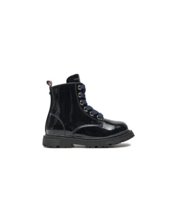 Ghete pentru fete,  304427466, piele ecologica, bleumarin