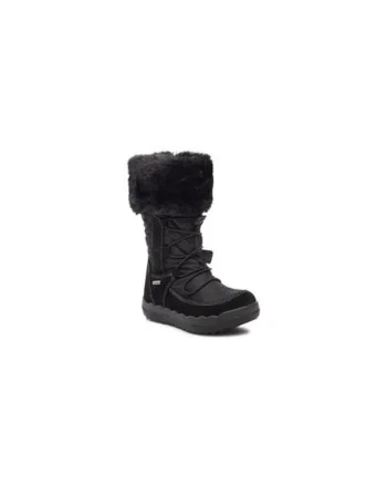 Ghete de zapada pentru fete,  303239190, textil, negru