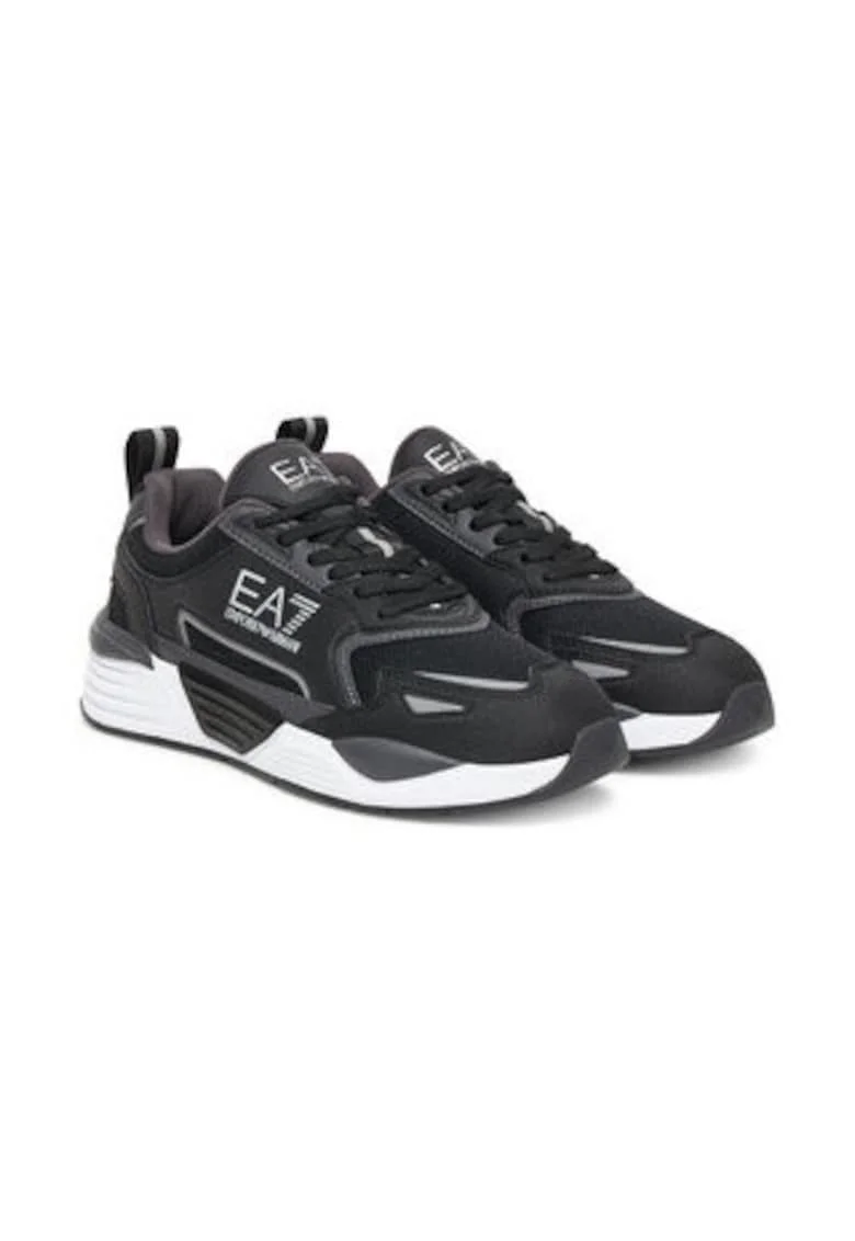 Tenisi barbati, Emporio Armani  305577597, piele ecologica, negru
