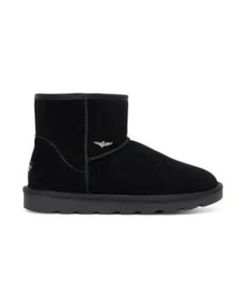 Ghete barbati,  piele naturala, negru