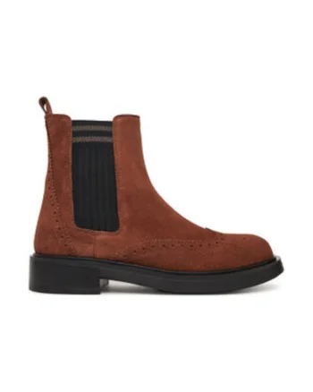 Ghete dama,  Chelsea, piele naturala