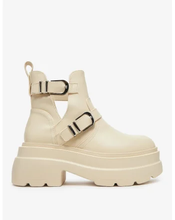 Bej Pantofi Sintetic, Bej