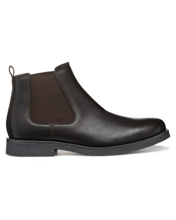 Ghete barbati  piele naturala, Negru