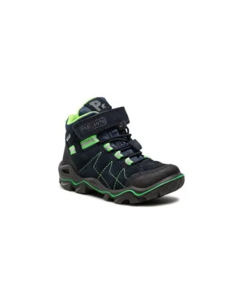 Cizme baieti  303245115, Textil, Albastru, Verde/Bleumarin