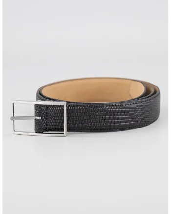 Curea din piele, Negru/Maro