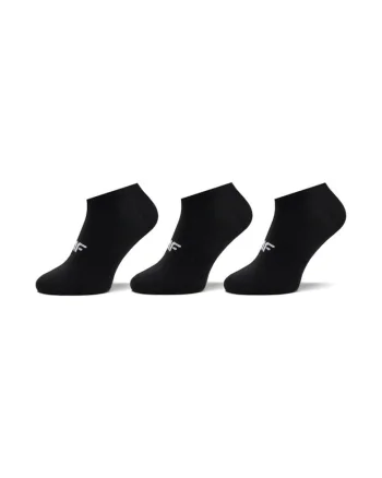Set 3 perechi sosete dama,  303386238, Poliamida/Bumbac, One size, Negru