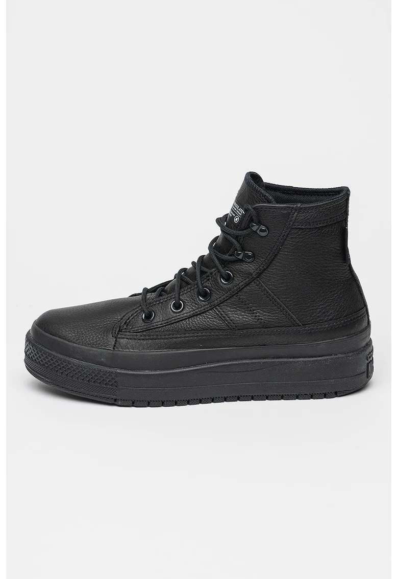 Pantofi sport impermeabili de piele Chuck Taylor All Star Equip, Negru