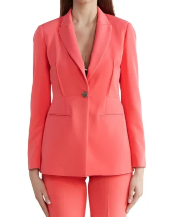 Sacou skinny cu revere rotunjite Giaccia,