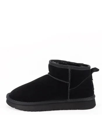 Ghete dama din piele naturala B-JB1966 111, Negru 8401, Negru