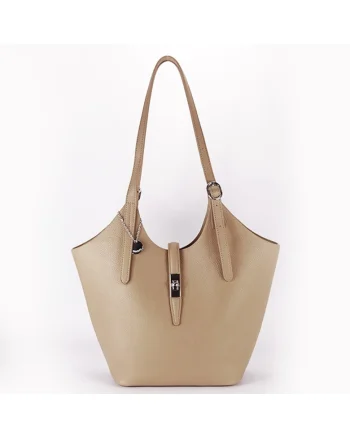 Geanta mare cu borseta detasabila  DTL706-3 16, Nude, 26x38x12