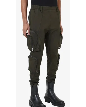 Pantaloni cargo uni,