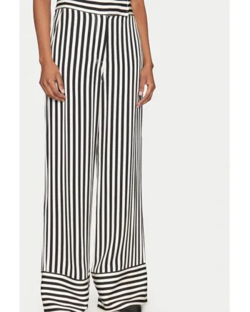 Pantaloni dama,  305138293, Viscoza, Negru, Negru