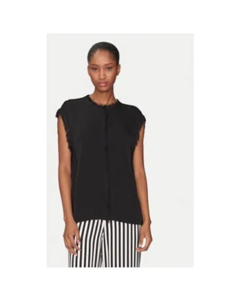 Bluza dama,  305138378, Viscoza, Negru, Negru