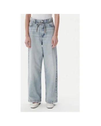 Pantaloni dama  T Mikkelsen, DAY65243679, Bumbac, Albastru, Albastru