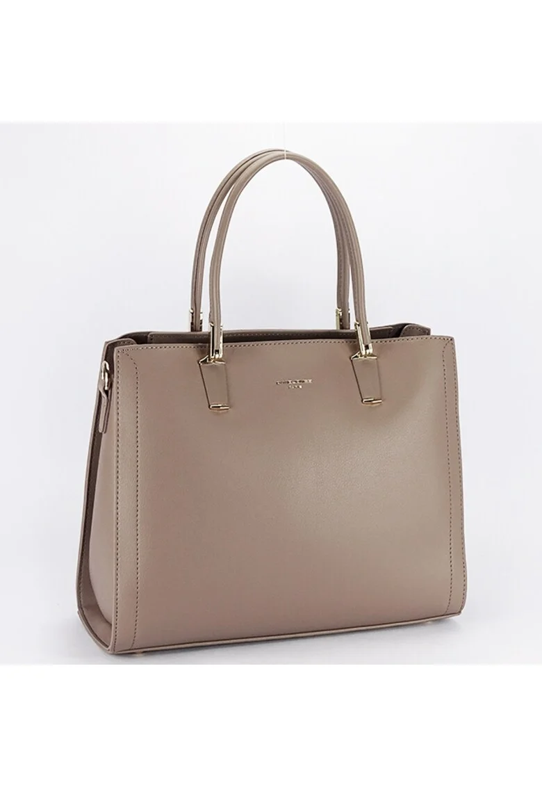 Geanta  Paris -5 11, Maro taupe, 24 x31x12