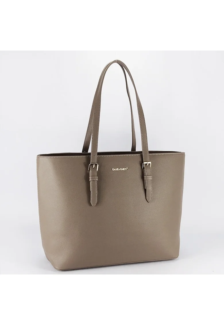 Geanta  de talie mare -3 13, Maro taupe, 24x31x12