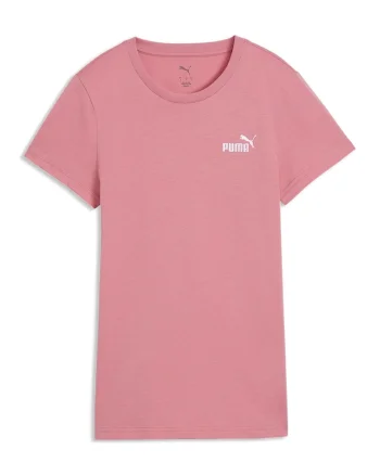 Tricou de bumbac ESS Small No. 1, Rosu pastelat