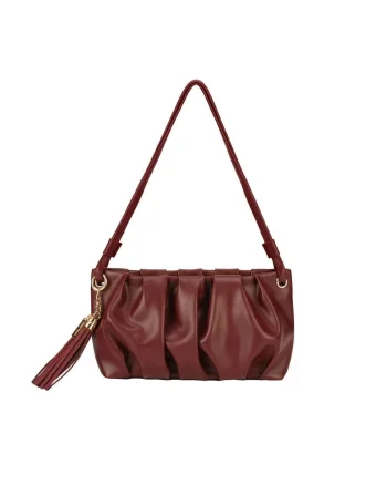 Geanta de dama  model LAAW23000051, Maro cognac, 41 x 18 x 10 cm