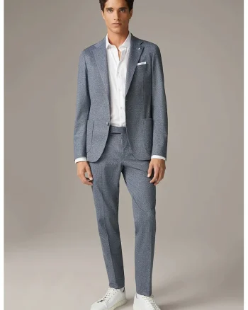 Pantaloni regular fit cu buzunare frontale STR1, Gri