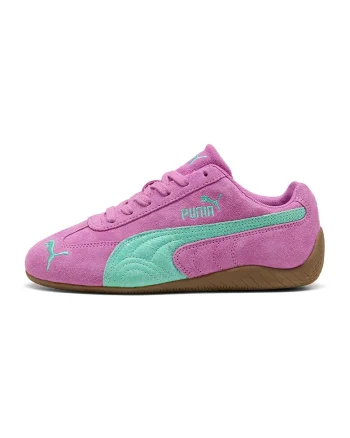 Pantofi sport Speedcat Vibes din piele intoarsa, Albastru glaciar/Roz orhidee