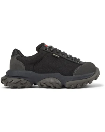 Pantofi sport impermeabili cu aspect masiv Karst Trek, Negru