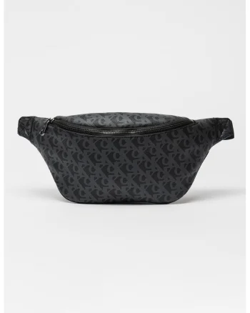 Borseta cu logo, Negru