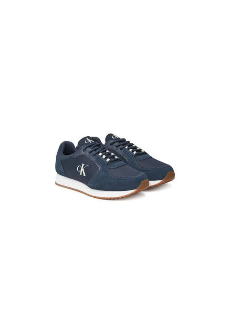 Pantofi sport barbati,  305198938, textil, bleumarin