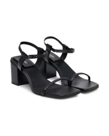 Sandale dama  305198402, piele naturala, negru