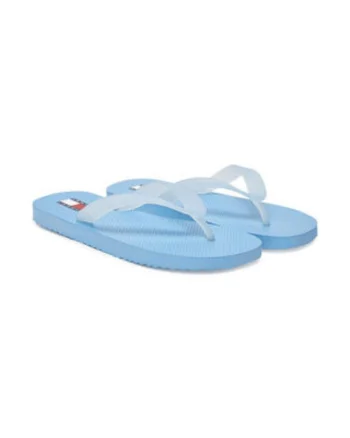 Slapi pentru femei,  albastru, plastic