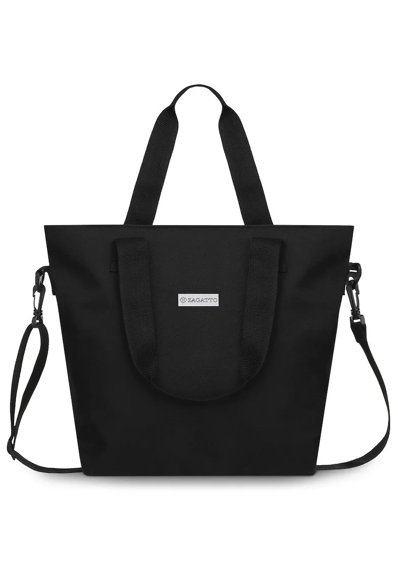 Geanta dama umar, Neagra, Shopper, Dimensiuni 35x34x17 cm, ZG740