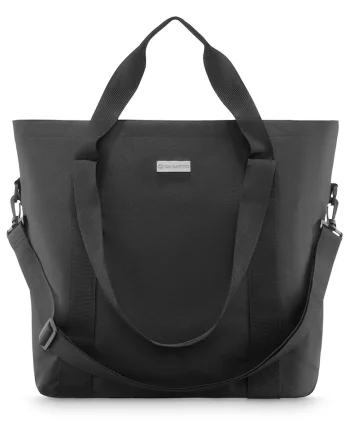 Geanta dama umar, Neagra, Shopper, Dimensiuni 40x32x23 cm, Casual, Elaganta, ZG815