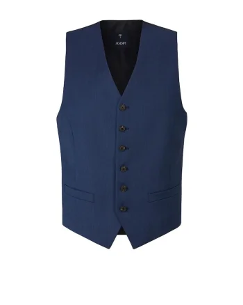 Vesta regular fit cu inchidere la un singur rand de nasturi, Albastru