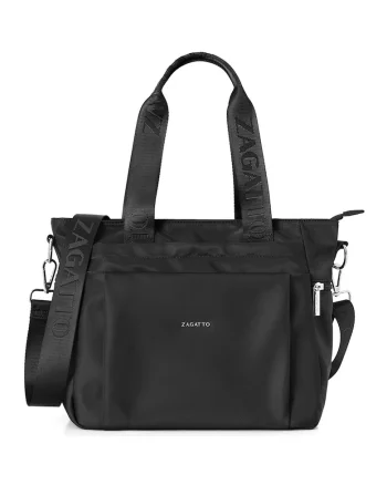 Geanta dama umar, Shopper, Neagra, 37x28x15 cm