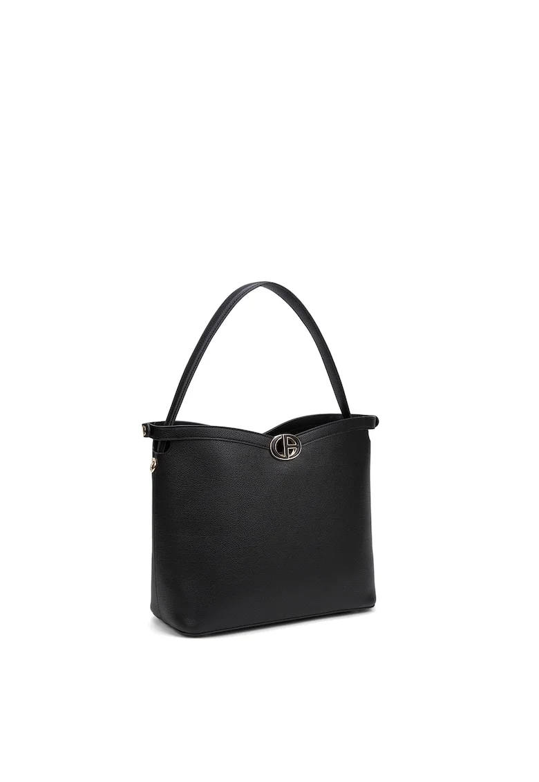 Geanta tote din piele ecologica Seraphina, Negru