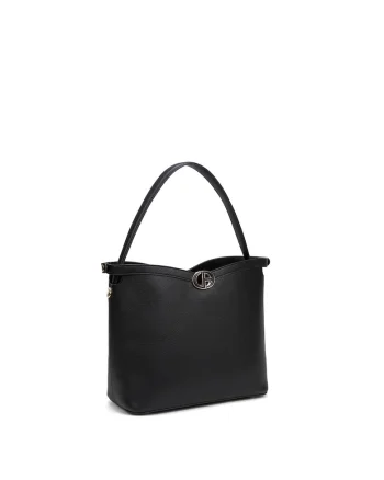 Geanta tote din piele ecologica Seraphina, Negru