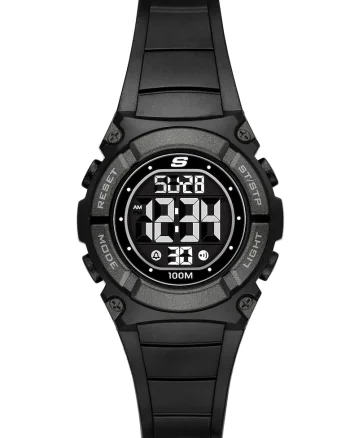 Ceas digital, Negru